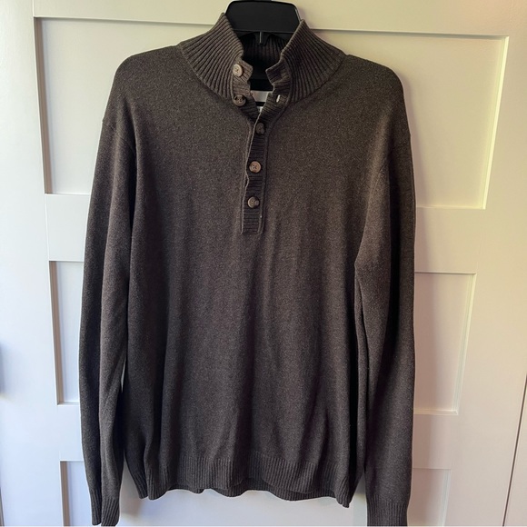 Perry Ellis Wool Luxury Blend Sweater - Size Large - Picture 1 of 5